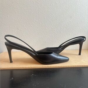 Calvin Klein Black Slingback Heels
